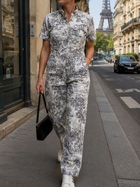 Le Mont St Michel Work Jumpsuit